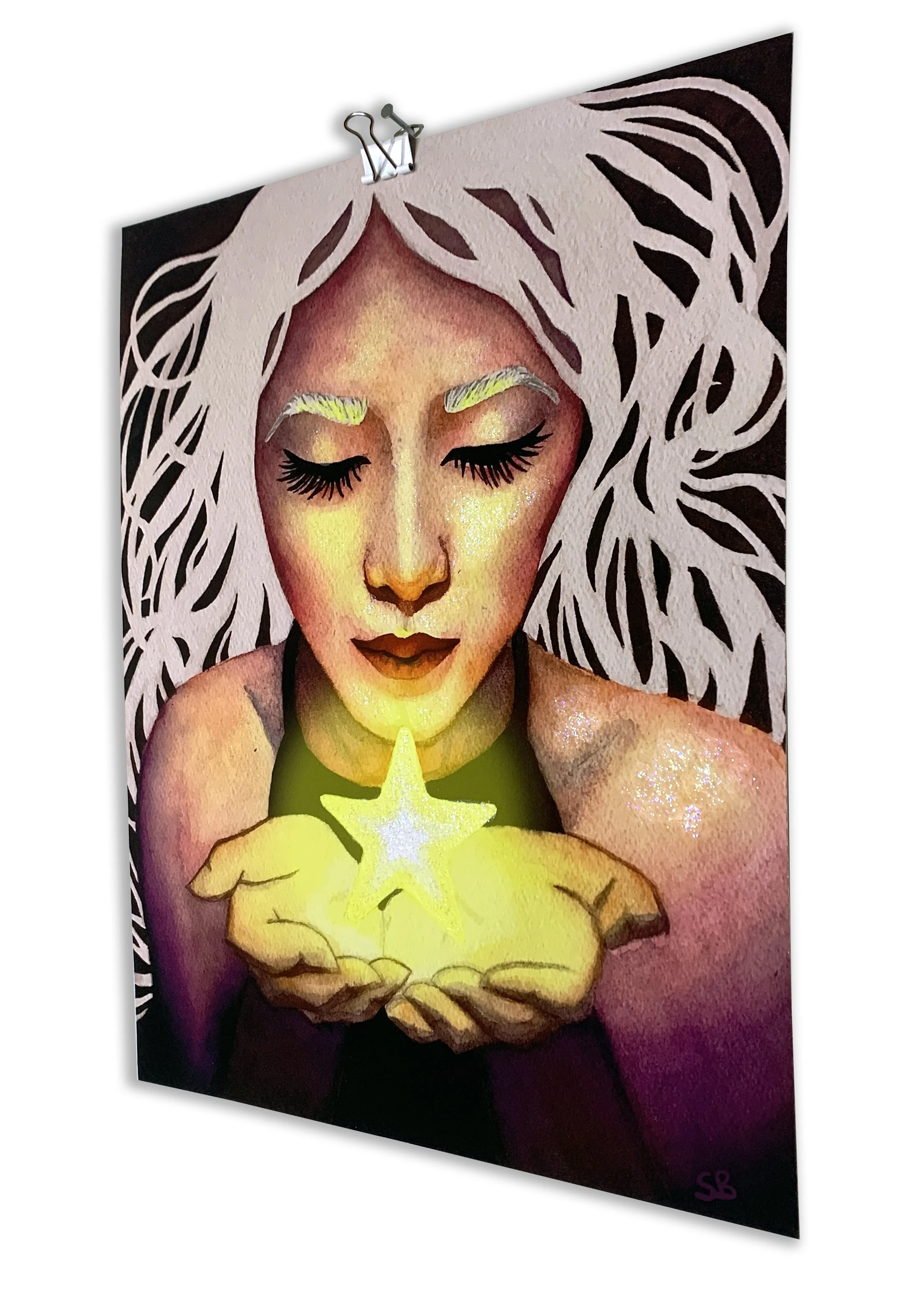 Oracle of Delphi' Limited Edition Archival Print 10x10in (25.4x25